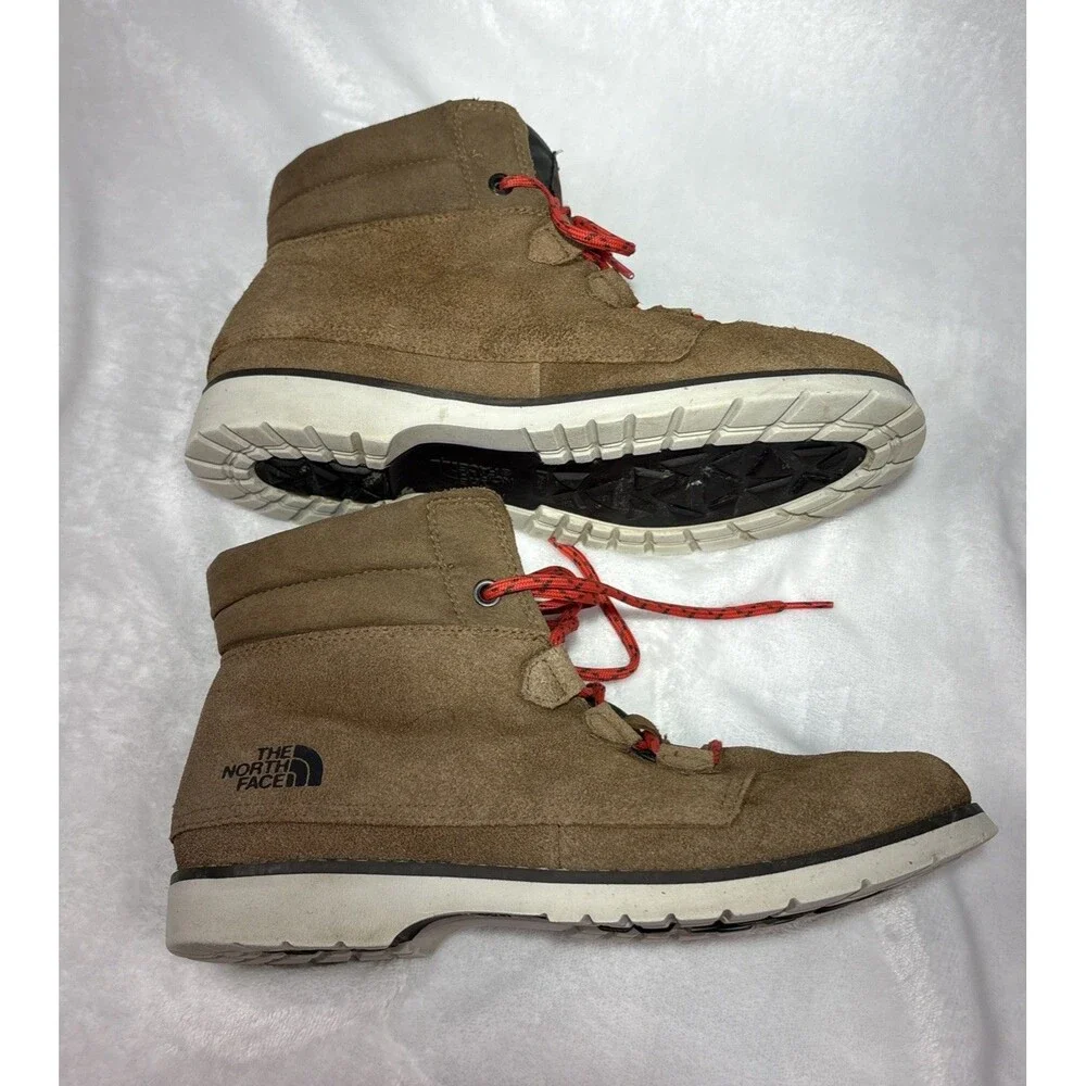 The North Face Heat Seeker Boots Women’s Sz 9 Brown Ballard Roll Down Insulated